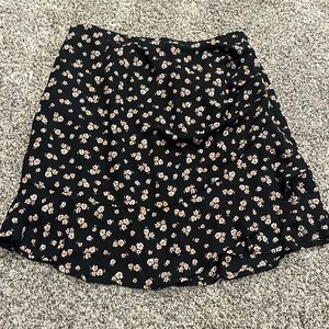 floral skirt
